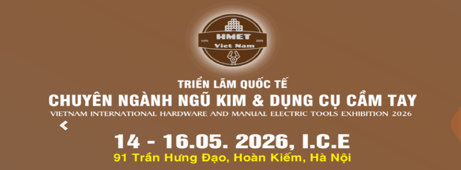 Triển lãm quốc tế chuyên ngành ngũ kim và dụng cụ cầm tay 